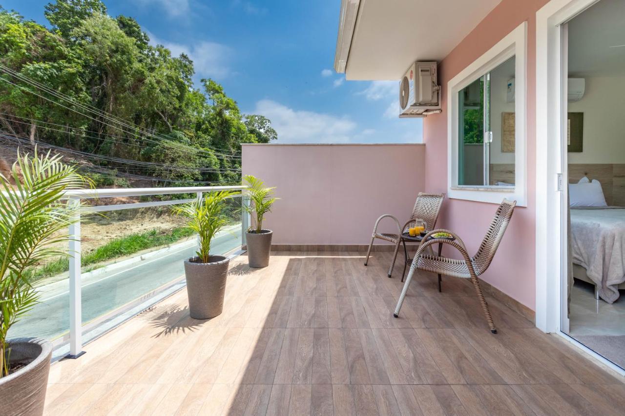 STUDIO NOVO- com Varanda espaçosa- Cama Queen Wi-fi -Sky - 5 minutos de carro da Praia - ITAIPUAÇU Maricá Exterior foto